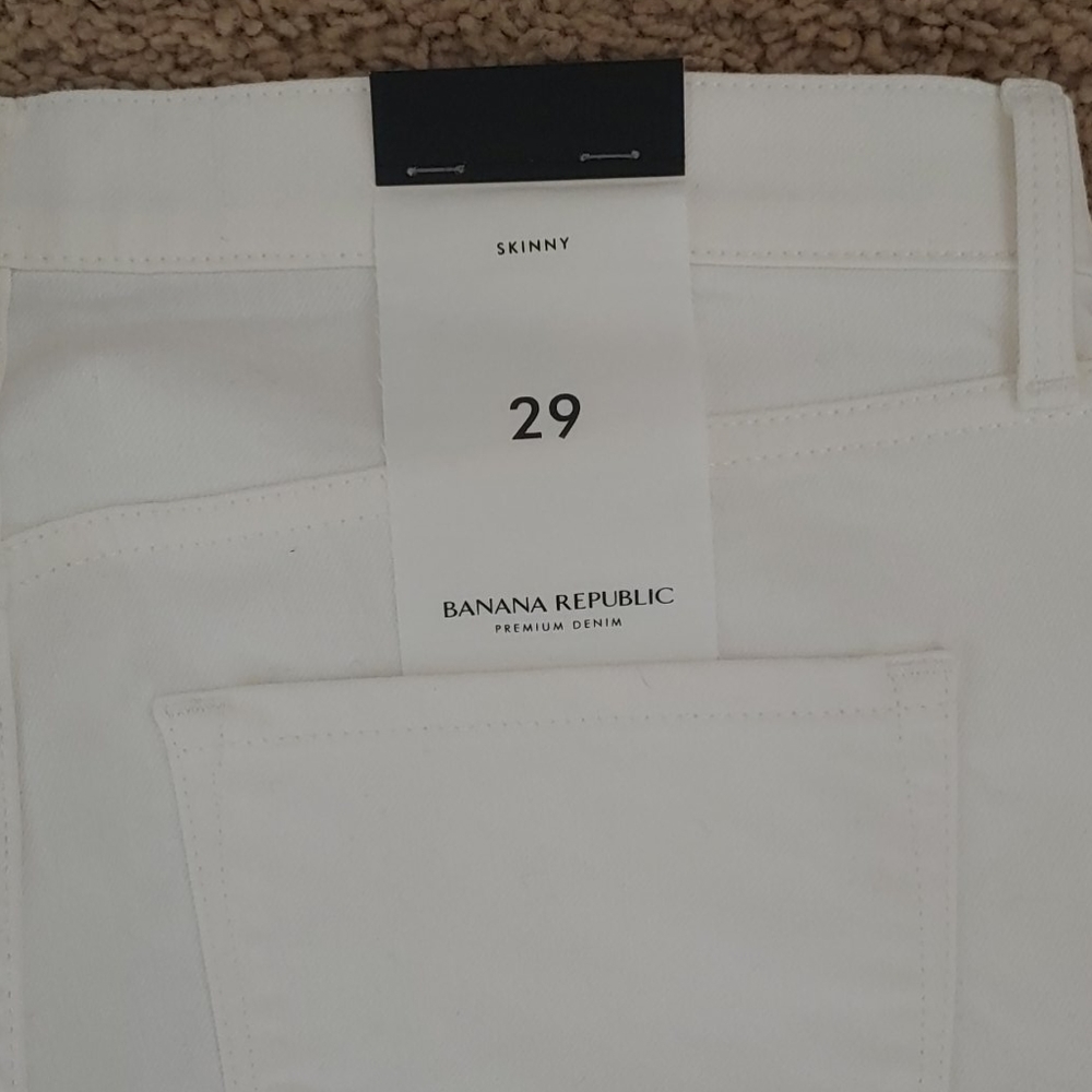 NWT Banana Republic skinny ankle, 29
